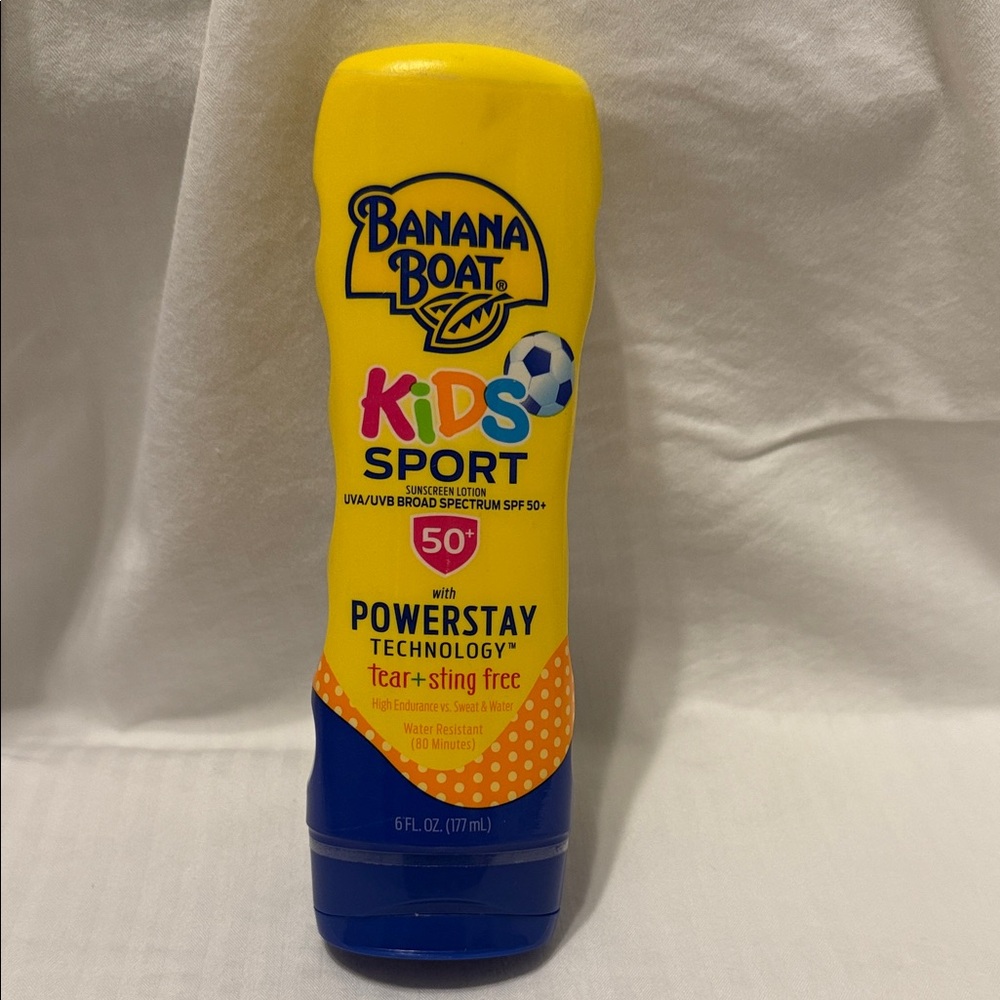 Banana Boat Kids Sport Sunscreen SPF 50+ - Yellow and Blue